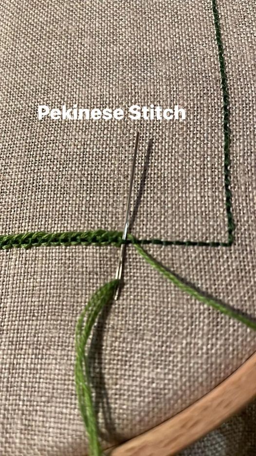 pekinese stitch